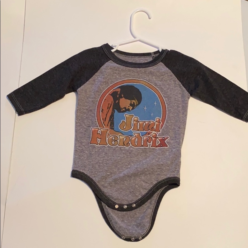 Jimi Hendrix Raglan Onesie